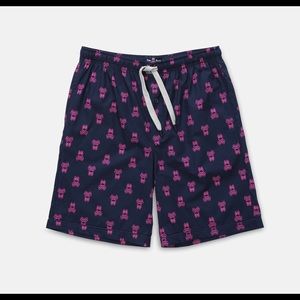 NWT XL PSYCHO BUNNY WOVEN JAM BOXERS PECOAT BUNNY